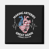 Het maken van slagaders weer geweldig cardiale cat magneet (Voorkant)