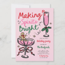 Het maken van Spirits Bright Christmas Holiday Par