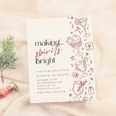 Het maken van Spirits Bright Doodle Budget Kerstmi
