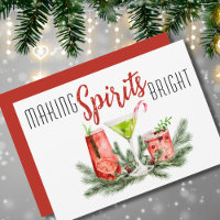 Het maken van Spirits Bright Feestelijke Cocktails