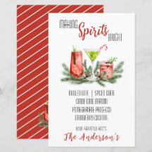 Het maken van Spirits Bright Holiday Cocktail Part