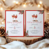 Het maken van Spirits Bright Holiday Cocktails Kaart