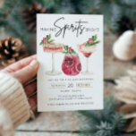 Het maken van Spirits Bright Minimal Christmas Par Kaart<br><div class="desc">Iedereen die van plan is een vakantie partij zou graag onze sjabloon items met een charmante handgeschilderde kerst cocktail thema. Deze kerstparty nodigt uit tot een moeiteloze mix van feestelijke elegantie met praktische bruikbaarheid. Het ontwerp van de geschilderde geesten voegt een vleugje warmte en eigenzinnigheid toe, perfect voor seizoensfeesten. Met...</div>