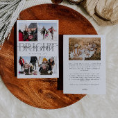 Het maken van Spirits Helder Wit Kerstmis Multi Fo Feestdagenkaart