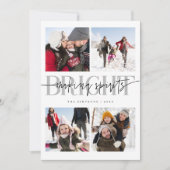 Het maken van Spirits Helder Wit Kerstmis Multi Fo Feestdagenkaart (Voorkant)