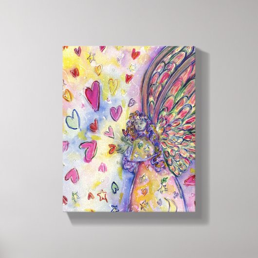 Het maken van Universe Angel Wrapped Canvas schild Afdruk (Voorkant)
