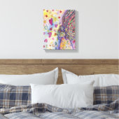 Het maken van Universe Angel Wrapped Canvas schild Afdruk (Insitu (Slaapkamer))