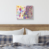 Het maken van Universe Angel Wrapped Canvas schild Afdruk (Insitu (Slaapkamer))