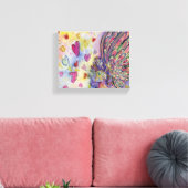Het maken van Universe Angel Wrapped Canvas schild Afdruk (Insitu (Woonkamer))