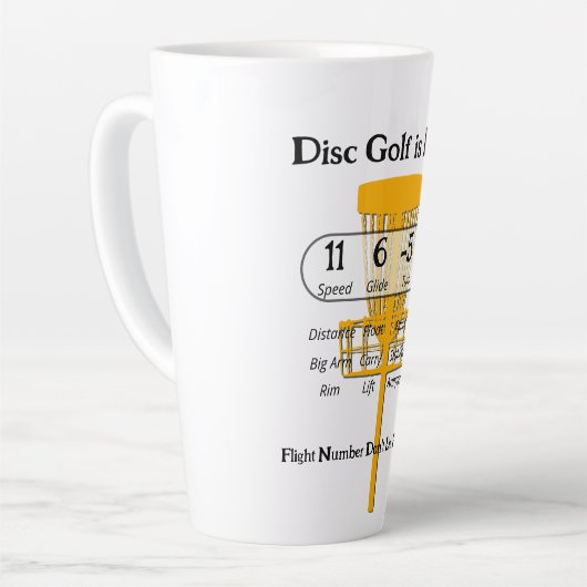 Het makkelijke spel latte mok (Linkerhoek)