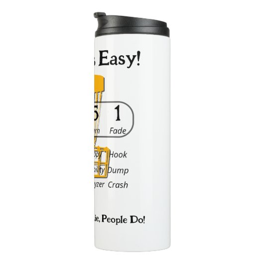 Het makkelijke spel thermosbeker (Geroteerd rechts)