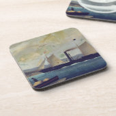 Het "Mallorcan"-schip waarop George Sand en Cho Drankjes Onderzetter (Linkerzijde)