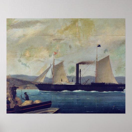 Het "Mallorcan"-schip waarop George Sand en Cho Poster (Voorkant)