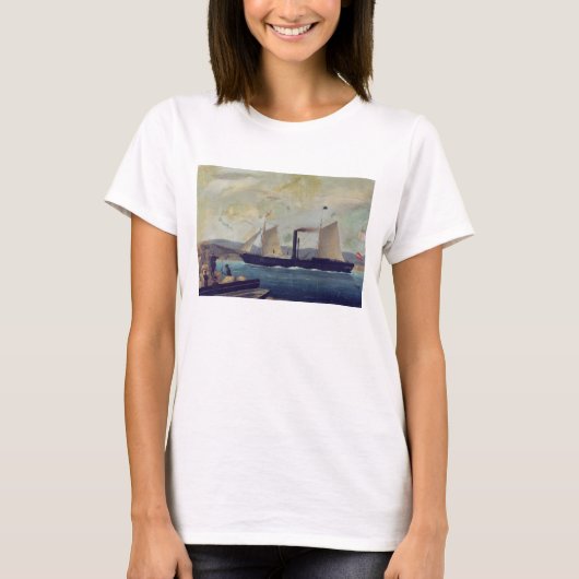 Het "Mallorcan"-schip waarop George Sand en Cho T-shirt (Voorkant)