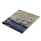 Het "Mallorcan"-schip waarop George Sand en Cho Tegeltje (Zijkant)