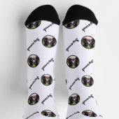 Het Malplaatje van de Foto van de douane met om he Sokken (Top)