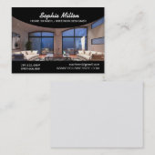 Het Malplaatje van de Foto van de Ontwerper van de Visitekaartje (Voorkant / Achterkant)