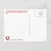 Het Maltese Jong u heeft de Omhelzingen Valentijn Feestdagenkaart (Achterkant)