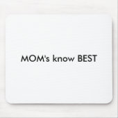 Het mamma kent BESTE Muismat (Voorkant)