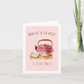 Het mamma u is de thee-Rrific Kaart van | voor (Voorkant)