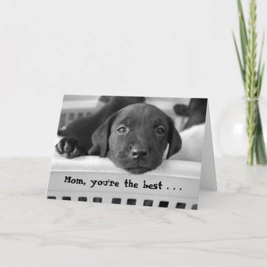 Het mamma, u is het beste. kaart (Voorkant)