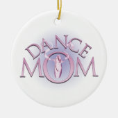 Het Mamma van de dans Keramisch Ornament (Voorkant)