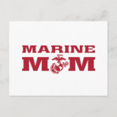 Het Mamma van de marine Feestdagenkaart (Voorkant)