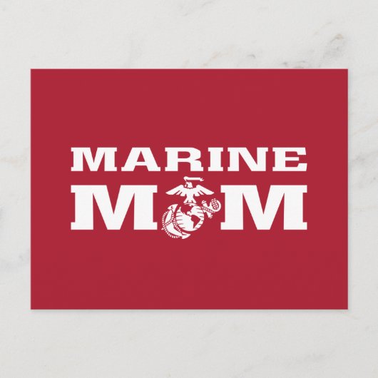 Het Mamma van de marine Feestdagenkaart (Voorkant)