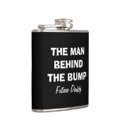 Het man achter de kolf om vader heupfles (Rechts)