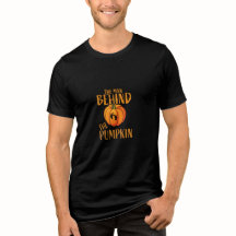 Het Man achter de pompoen Halloween T-shirt