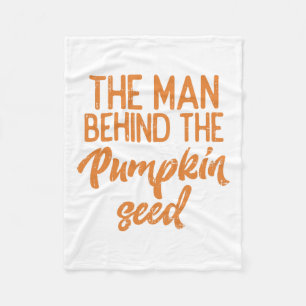 Het Man achter de pompoenen met heupen Fleece Deken
