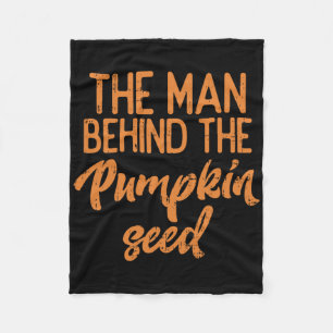 Het Man achter de pompoenen met heupen Fleece Deken