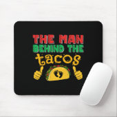 Het Man achter de taco Mexicaanse vader Cinco de M Muismat (Met muis)