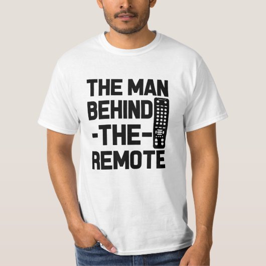 Het Man achter het verre grappige shirt van de man (Voorkant)