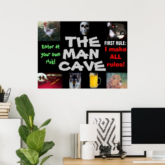 HET MAN BEKEERT poster (Thuiskantoor)