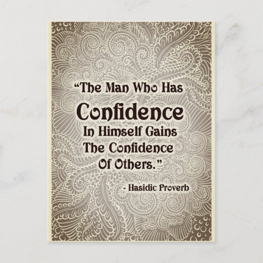 Het Man dat heeft - Positieve quotes Briefkaart (Voorkant)