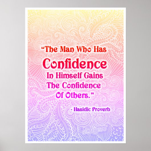Het Man dat heeft - Positieve quotes Poster (Voorkant)