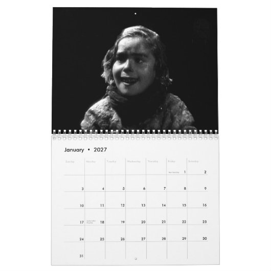 Het Man dat lacht in 1928 #2 Kalender (Jan 2027)