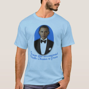 Het Man dat Michelle Obama naar Parijs begeleidde T-shirt