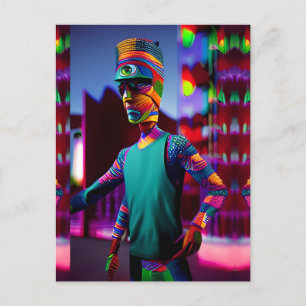 Het Man dat mijn koffie spikte - Ken Gage Art Briefkaart