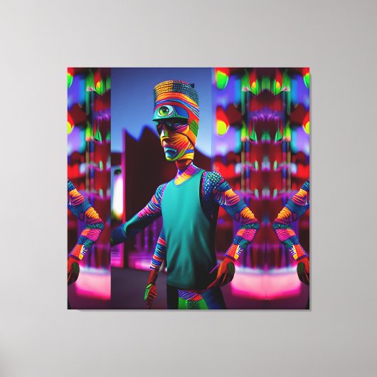 Het Man dat mijn koffie spikte - Ken Gage Art Canvas Afdruk (Voorkant)