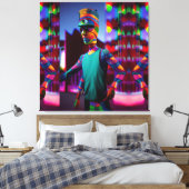 Het Man dat mijn koffie spikte - Ken Gage Art Canvas Afdruk (Insitu (Slaapkamer))