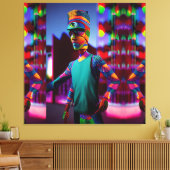 Het Man dat mijn koffie spikte - Ken Gage Art Canvas Afdruk (Insitu (Woonkamer))