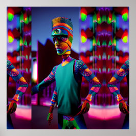 Het Man dat mijn koffie spikte - Ken Gage Art Poster