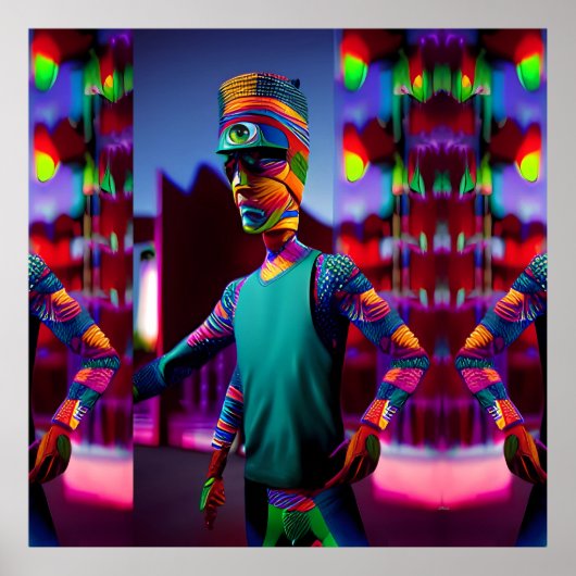 Het Man dat mijn koffie spikte - Ken Gage Art Poster (Voorkant)