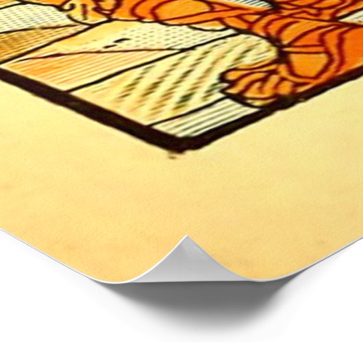 Het Man dat niemand beviel Walter Crane Poster (Hoek)