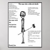 Het Man dat Skulls heeft verzameld Poster (Voorkant)