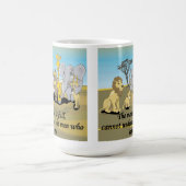 Het man dat volledig is, kan niet het man koffiemok (Center)