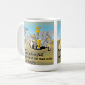 Het man dat volledig is, kan niet het man koffiemok (Voorkant links)