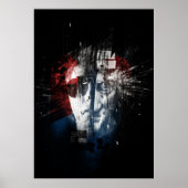 Het Man dat zou gaan koning Poster (Voorkant)